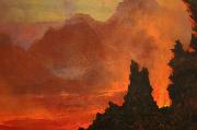 Kilauea Caldera, Sandwich Islands, Jules Tavernier